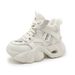 2590 Hot-Selling For Women 2025 Autumn Mesh Breathable Versatile Dad Student Sports Casual Shoes_vogvips.com