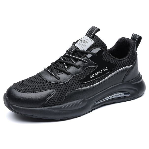 Men's Tennis Running Shoes Breathable Fashion Casual Black Mesh Lightweight Sports Sneakers Non-Slip Comfortable Durable_vogvips.com