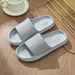 Slippers Women For Men At Home, Couple Cool Indoor One Line Slippers, Bathroom, Shower Slippers_vogvips.com