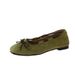 Korean-style Soft-soled Women's Shoes, 2026 Summer New Model, Gentle And Elegant, With Bowknot, Shallow Mouth,_vogvips.com