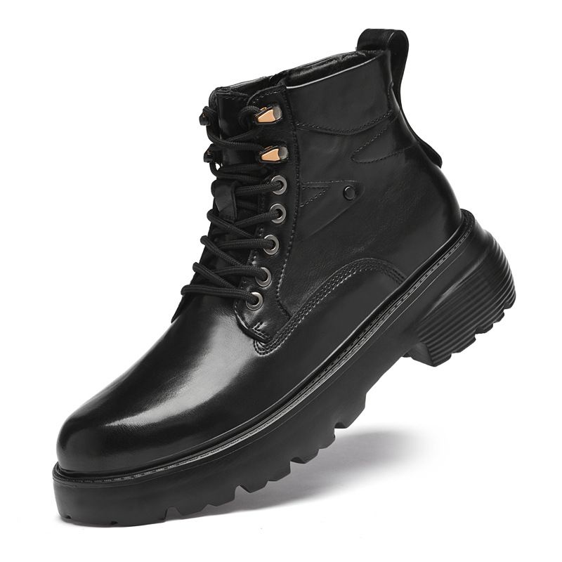 Martin Boots Men's High-top Boots Wind Tooling Shoes Young And Young Retro Casual Leather Boots Men_vogvips.com