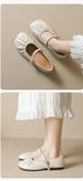 French Single Shoes Women's Flat Bottom Shallow Mouth Ballet Soft Sole Grandma Shoes With Mary Jane Shoes_vogvips.com