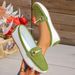 Women's Flat Loafers Slip On Versatile Soft Sole Comfortable Low Cut Shoes New Autumn Mid Season_vogvips.com