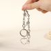 Shoe Chain Accessory – Adjustable Metal Heart Decor For Boots, Sneakers & Casual Shoes (Silver, One Size)_vogvips.com