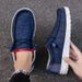 Euro Step Plus Loafers Size 48 Canvas Breathable Slip-On Casual Shoes Lazy Loose Fit_vogvips.com