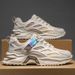 New 2026 Summer Breathable Mesh Sports Men's Trendy Versatile Thick-Soled Casual Running Dad Shoes_vogvips.com