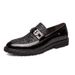 Plus Size Autumn Shiny Leather British Style Trendy Formal Business Casual Hairstylist Men's Shoes_vogvips.com