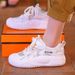 Thick-soled Mesh Breathable Sneakers Women's Fashion Little White Shoes Soft-soled Lightweight Running Shoes_vogvips.com