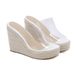 Women’s Shoes Summer New Sandals Wedge Heel Waterproof Platform Thick Bottom Sandals High Heel Rope Roman Sandals Large Size_vogvips.com