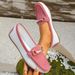 Women's Flat Loafers Slip On Versatile Soft Sole Comfortable Low Cut Shoes New Autumn Mid Season_vogvips.com
