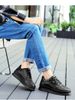 Platorm Casual Running Men's Shoes Men's Invisible Inner Height-increasing Sports Shoes British Board Shoes_vogvips.com