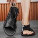 Hot Selling Sandals Summer Plus Size 48 New Made Of Genuine Leather, Men's Breathable Open Toe Outdoor Beach Shoes_vogvips.com