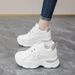 Spring New Breathable Thick Bottom Casual Sports Women's Shoes_vogvips.com