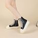 Cross Border Couple High Top Shoes Thick Bottom Lace Up Side Zipper Women's Shoes Large Size Fashion Shoes_vogvips.com