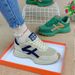 Forrest Gump Sneakers 2025 Spring Autumn New Casual Thick Sole Small Waist Waffle Dad Shoes Women Ins Trend_vogvips.com