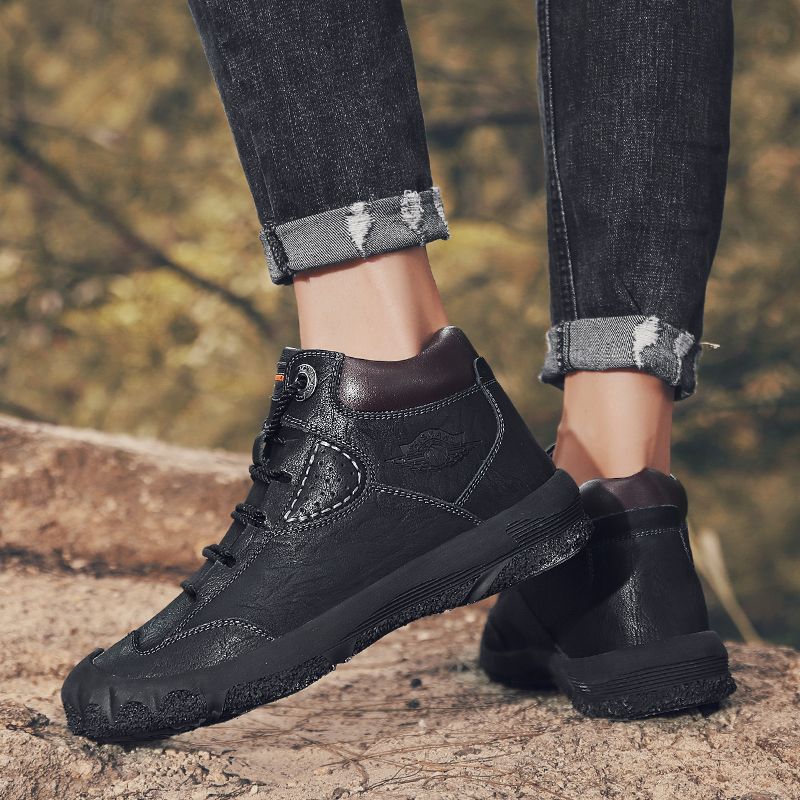 Outdoor Shoes Men's Hiking Shoes Large Size Hiking Casual Shoes Running Shoes_vogvips.com