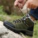High-top Boots Men Comfortable Warm Plush Anti-slip Outdoor Hiking Shoes Men Breathable Durable Thick-soled Soft Snow Boots Men_vogvips.com