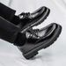 European Warm Series Autumn Winter New Black Round Toe Height Increasing Student Lace-up Small Leather Korean Style Youth Casual Men's Shoes_vogvips.com
