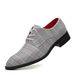 2023 Men's Fashion Business Casual Leather Shoes Lace-up Striped Barber Shoes Korean Style Foreign Trade Large Size Men's Shoes 48_vogvips.com