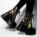 High Heels 20 New Colorful Matsu Thick Bottom Side Zipper Boots Large Women's Shoes_vogvips.com
