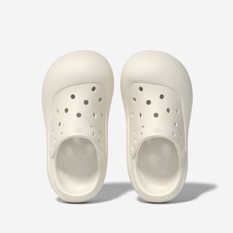 Mushroom Head Hole Shoes Men's Outdoor Summer Thick Soled Slippers Non Slip Breathable Couple Beach Shoes_vogvips.com
