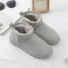Winter Warm Fleece Lined Short Boots Unisex 2025S New Anti Slip Soft Sole Comfortable Puffy Cotton Shoes Men Women Size_vogvips.com