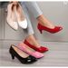 Pumps Nude Shallow Mouth Women New Fashion Office Work Wedding Ladies Low Heel Shoes Summer Heels Woeman_vogvips.com