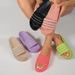 Rhinestone Sponge Platform Sandals For Women Summer Beach Holiday Slippers_vogvips.com