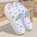 Bathroom Slippers, Anti Slip And Odorless Hotel Shoes, Indoor Home Use, Cool Slippers Men, Leak Proof, Quick Drying_vogvips.com