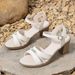 The New Chunky Heel One-line Buckle Fashion Sandals_vogvips.com