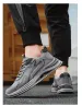 Men's Hiking Summer Breathable Mesh Sneakers Versatile Running Shock Absorbing Ultra Light Casual Men's Shoes_vogvips.com