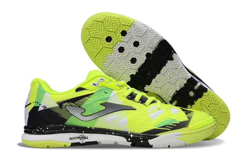 Low Flat With Shock-absorbing Sole Heel For Anti-slip Indoor Use To Suitable Durable Resistant Twisting JOMA IC Football Shoes_vogvips.com