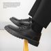 Korean Trendy Versatile Stylish Men's Suit Casual Youth Cross-Border British Style Black Leather Shoes_vogvips.com