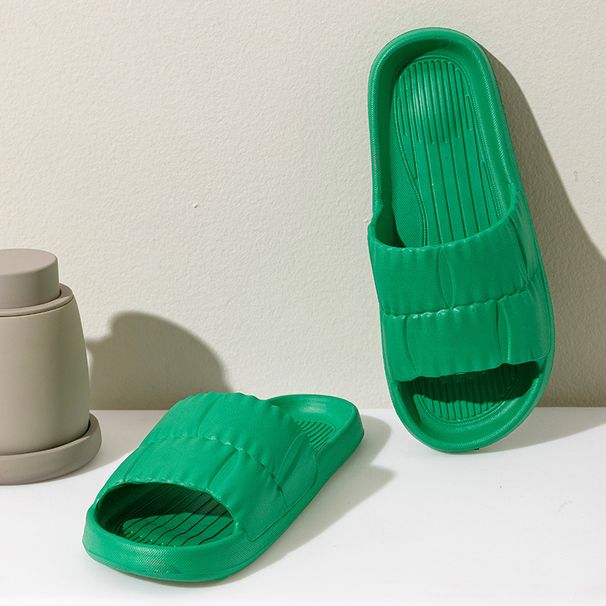 2024 Men Women Soft Sole Cloud Slippers Thick Platform Indoor Outdoor Beach Sandals Summer EVA Non Slip Flip Flops_vogvips.com