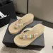 2026 Flower Summer Slippers Fashion Thick Bottom Flip Flops Beach Shoes Anti Slip Holiday Ethnic Clothing_vogvips.com