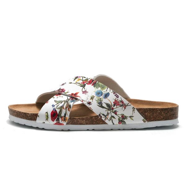 Rui Foot Slippers Women Trendy Cork Beach Korean Style Toe Post Couple Leather Sandals For Men Summer_vogvips.com