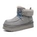 BUFFNY Winter Snow Boots For Men & Women – Anti-Slip Platform Boots With Thick Fleece Lining, Warm & Stylish Casual Shoes For Cold Weather_vogvips.com