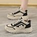 Ins Korean Version Thick Soled High Top Dad Autumn New Student Running Sports Shoes Height Increasing Casual Q036_vogvips.com