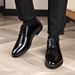 European Warm Series 2025 Men's Autumn Winter Genuine Leather Lace-up Business With Fleece Lining Formal Soft Sole British Style Black Shoes_vogvips.com