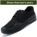 Unisex Camouflage Work Shoes Rubber Military Training Low Top Non-Slip Labor Footwear for Construction Site_vogvips.com