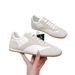 In Stock: 2026 New Model P-Brand Color-Block Casual German Training Shoes For Women, Fashionable Lace-Up Flat-Soled_vogvips.com
