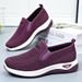 Women's Large Size Women's Shoes Soft-soled Feet Casual Shoes Middle-aged And Elderly Mother Shoes Flat Shoes_vogvips.com