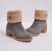 Autumn Winter Wool Short Plus Size Fleece Women Snow Boots Trendy_vogvips.com