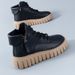 High-top For Women 2024 Spring And Autumn New Korean Style Versatile Leather Soft Sole Non-slip Martin Boots_vogvips.com
