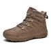 Men's Tactical Combat Boots For Outdoor Hiking, Camping & Military Training - Durable Leather & Oxford Fabric Mountain Camping Hiking Shoes Outdoor_vogvips.com