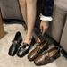Shallow Mouth Single Shoe Women's Middle Autumn And Winter New Versatile French High Heels Fashion Thick Heel Mary Jane_vogvips.com