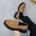 ShoeVault New Derby Retro Versatile Casual Men's Large Leather Wedding Height-Increasing Thick-Soled Internet Celebrity Loafers_vogvips.com