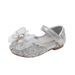New Lady Girl Princess Girl Baby Student Single Shoe Leather Shoes Dance Velcro_vogvips.com