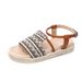 VS-6 2026 New Women's Sandals Outdoor Wear, Spring/summer Ethnic Style, Open-toed, Flat-soled, Versatile Students,_vogvips.com