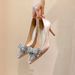 Women's Shoes Elegant Basics Wedding Party Rhinestone High Heels Women's Stiletto French Fashion Banquet Bridal Wedding Shoes Bridesmaids Single Shoes_vogvips.com